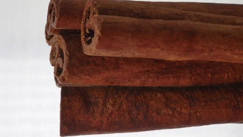 Cinnamon Sticks Slides Out Video stock 73520737