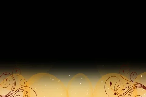 Cinnamon Swirls Flourish Lower Third Widescreen Stock Footage 10870835
