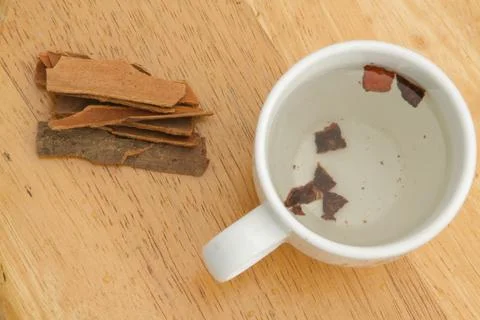 Cinnamon tea Stock Photos