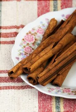 Cinnemon sticks Stock Photos