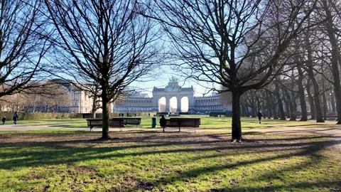 Cinquantenaire Park Vídeo Stock 302370656