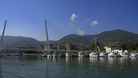 Cinque Terra coastline Stock Footage 107653646