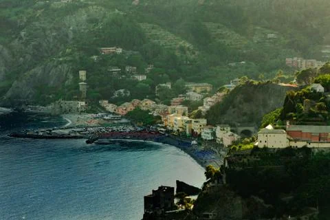 Cinque terre de día Stock Photos
