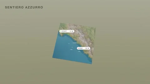 Cinque Terre Video stock 341807772