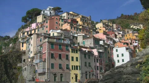 Cinque terre, Italy 库存影片 531454