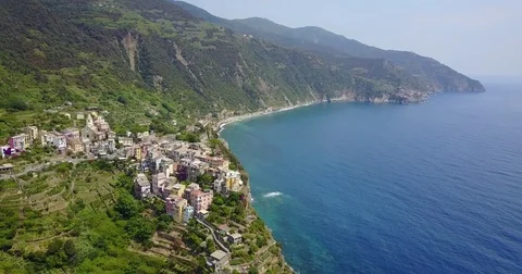 Cinque Terre Italy Stock Footage 81977905