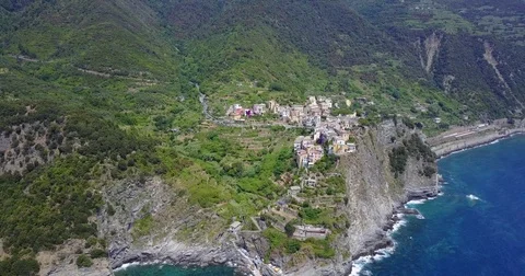 Cinque Terre Italy Stock Footage 81978176