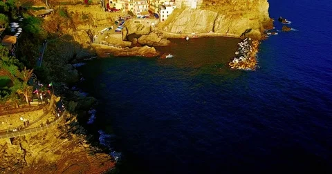 Cinque Terre Italy Stock Footage 81978765