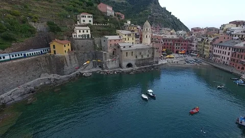 Cinque Terre, Italy Video stock 99344885