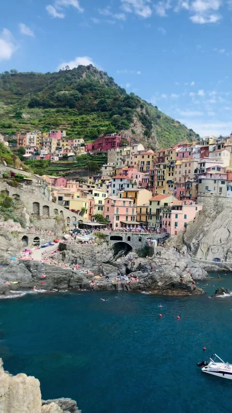 Cinque Terre, Italy Stock Footage 176891331