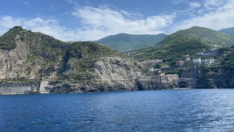 Cinque Terre Italy time lapse Stock-Footage 208500287