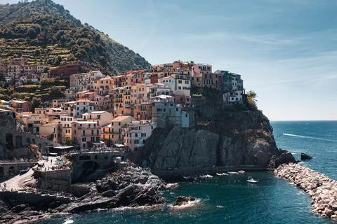 Cinque Terre 库存照片