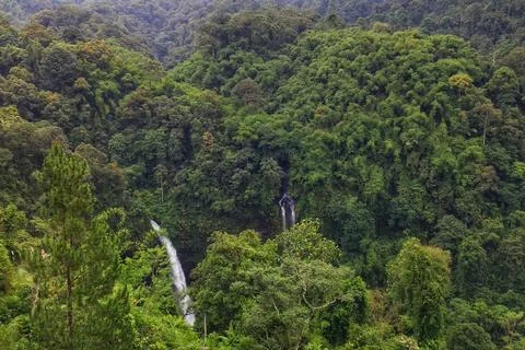 Ciparay Waterfall Tasikmalaya West Java Indonesia Stock-Fotos