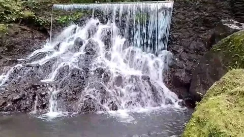 Cipeuteuy waterfall Stock Footage 226757565