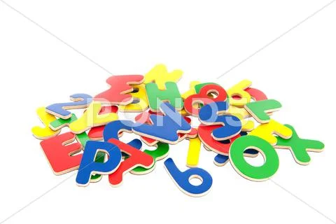 Ciphers and letters Stock Photos