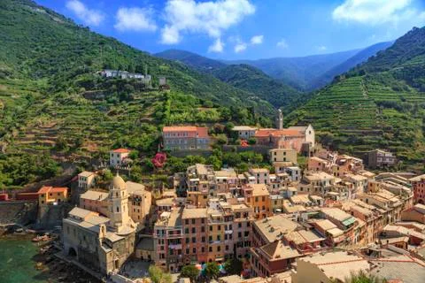 Cique Terre Foto stock