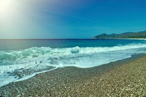 Cirali beach. Stock Photos