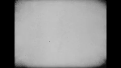 CIRCA 1945: A towering column of smoke rises Stock Footage 339065329