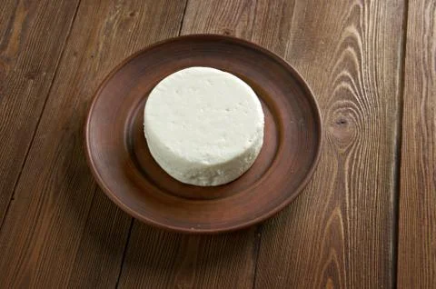 Circassian cheese Stock Photos