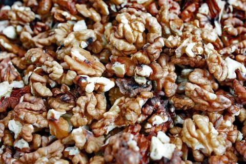 Circassian walnut background. 写真素材