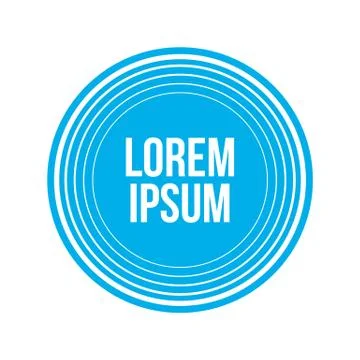 Circe Logo with sample text Stock Illustration