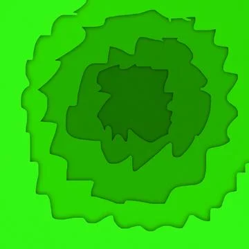 Circle 3d papercut gradient background 스톡 일러스트