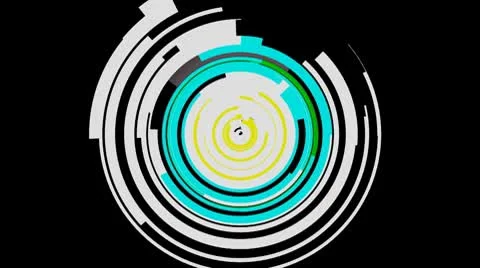 Circle 4 Stock Footage 8911893