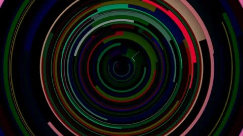 Circle 7 Stock Footage 8913604