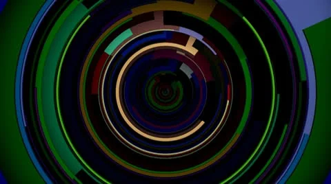 Circle 8 Stock Footage 8913636