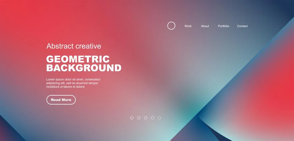Circle abstract background with fluid gradient colors. Vector illustration for 스톡 일러스트