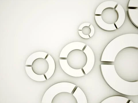 Circle abstract background Stock Illustration