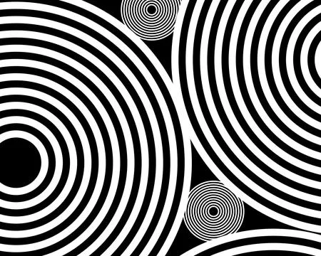 Circle abstract background Stock Illustration