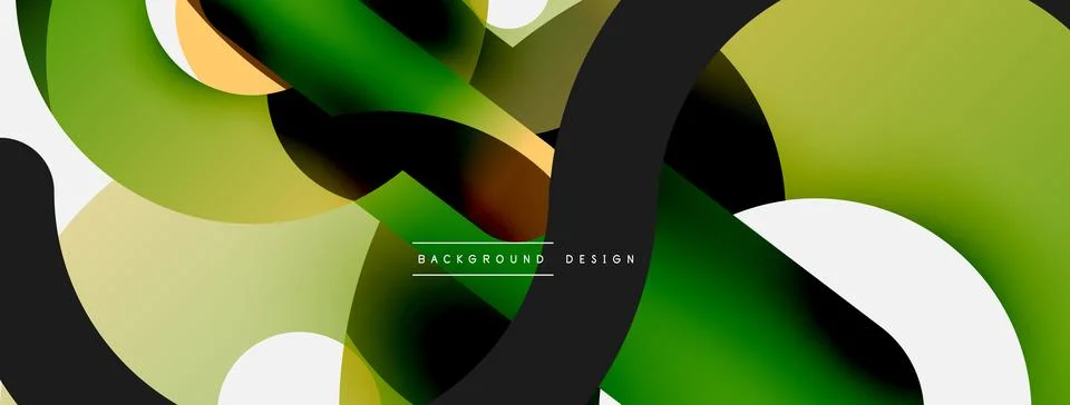 Circle abstract background. Vector illustration for wallpaper banner background Stock Illustration
