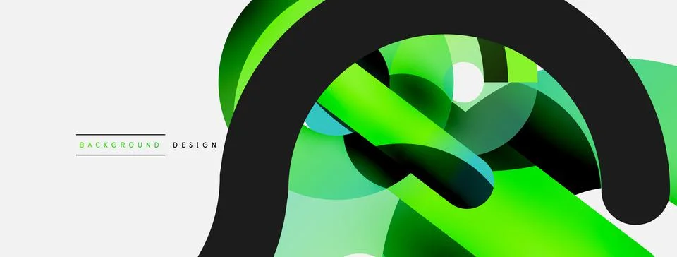 Circle abstract background. Vector illustration for wallpaper banner background Stock Illustration