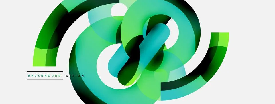 Circle abstract background. Vector illustration for wallpaper banner background Illustrazione stock