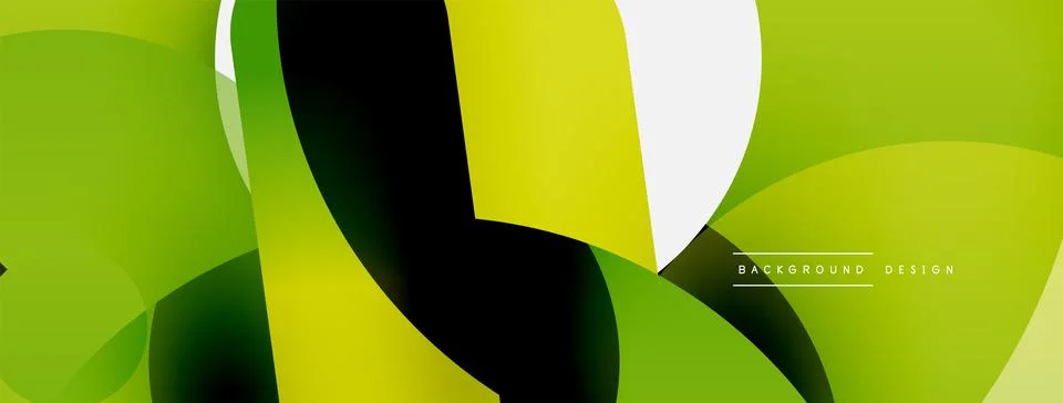 Circle abstract background. Vector illustration for wallpaper banner background Illustrazione stock
