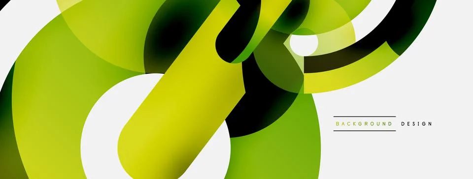 Circle abstract background. Vector illustration for wallpaper banner background Stock Illustration