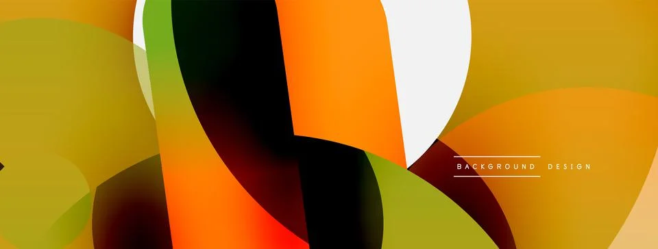Circle abstract background. Vector illustration for wallpaper banner background Stock Illustration