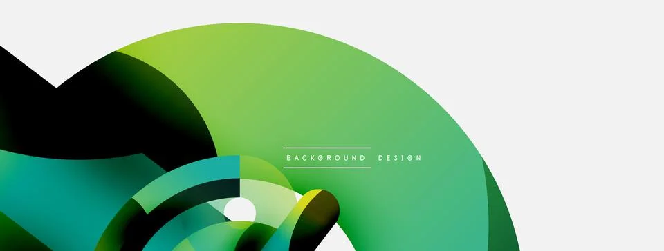 Circle abstract background. Vector illustration for wallpaper banner background Stockillustratie