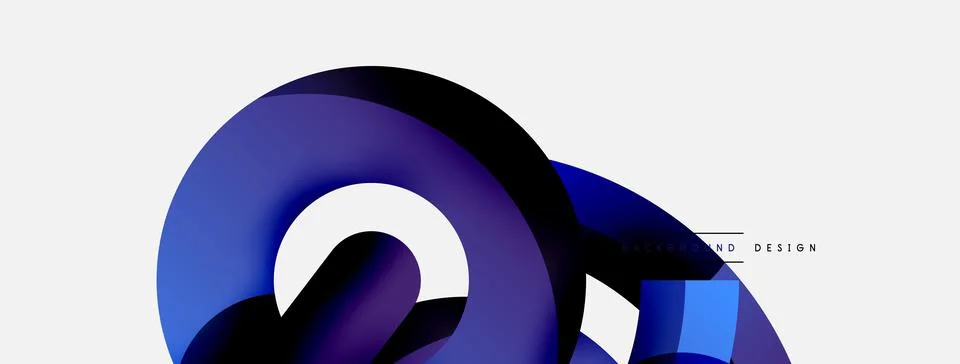 Circle abstract background. Vector illustration for wallpaper banner background イラスト素材