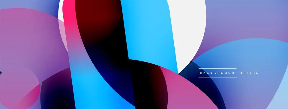 Circle abstract background. Vector illustration for wallpaper banner background Stockillustratie