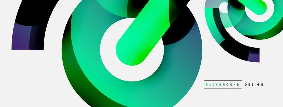 Circle abstract background. Vector illustration for wallpaper banner background 스톡 일러스트