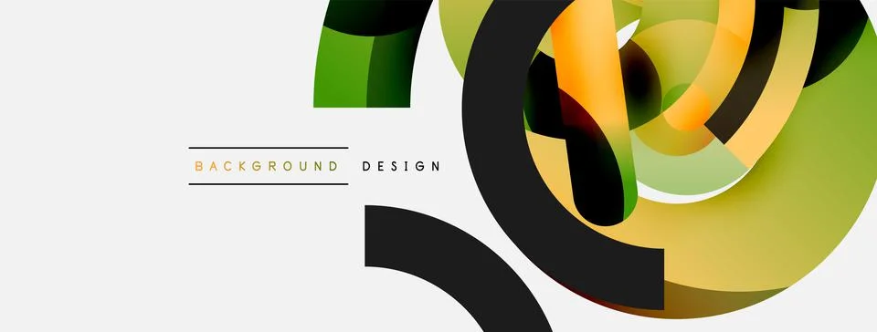 Circle abstract background. Vector illustration for wallpaper banner background 스톡 일러스트