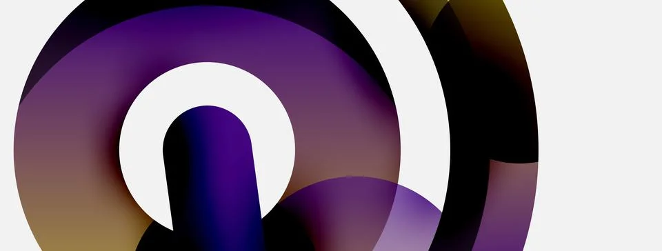 Circle abstract background. Vector illustration for wallpaper banner background Stock Illustration