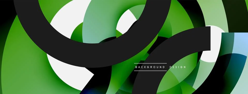 Circle abstract background. Vector illustration for wallpaper banner background 스톡 일러스트