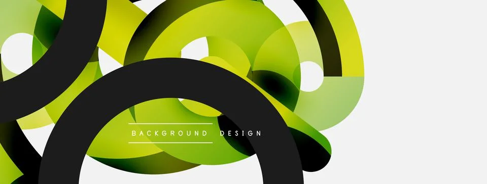 Circle abstract background. Vector illustration for wallpaper banner background 스톡 일러스트
