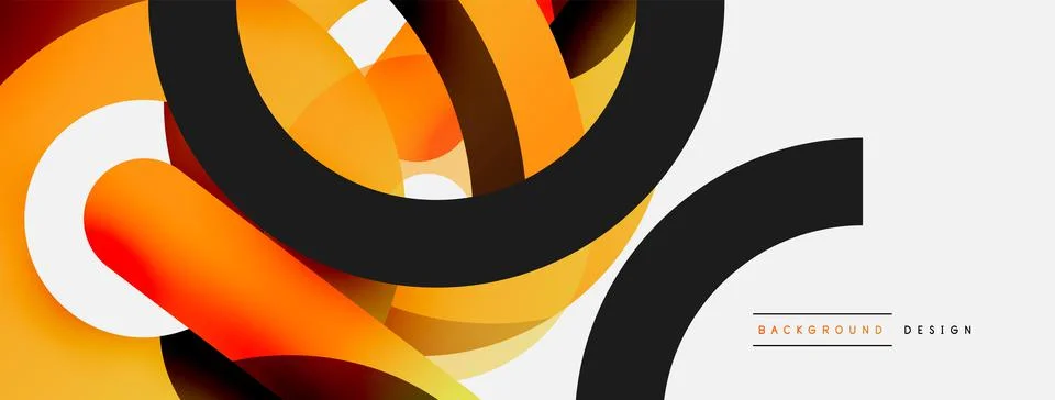 Circle abstract background. Vector illustration for wallpaper banner background 스톡 일러스트