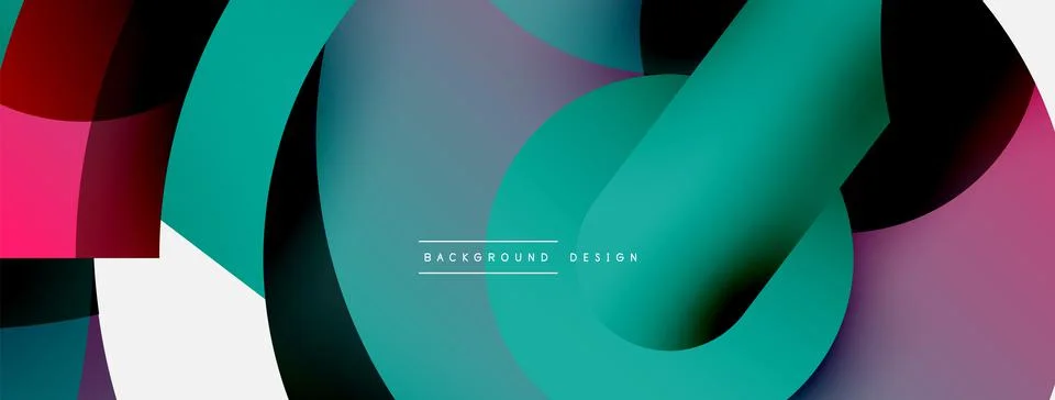 Circle abstract background. Vector illustration for wallpaper banner background 스톡 일러스트