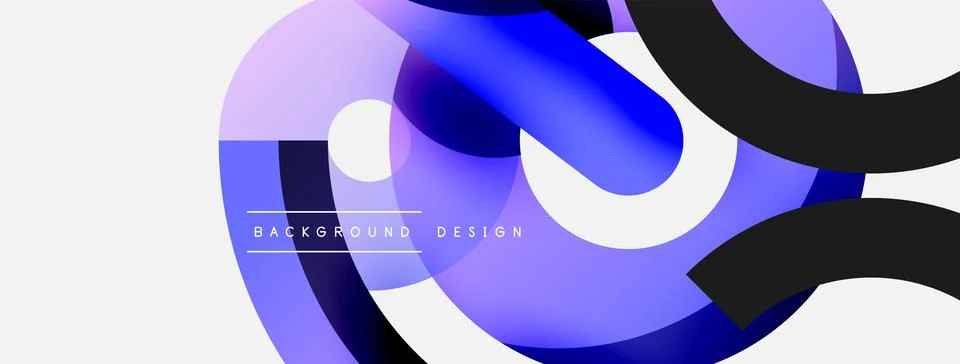 Circle abstract background. Vector illustration for wallpaper banner background 스톡 일러스트