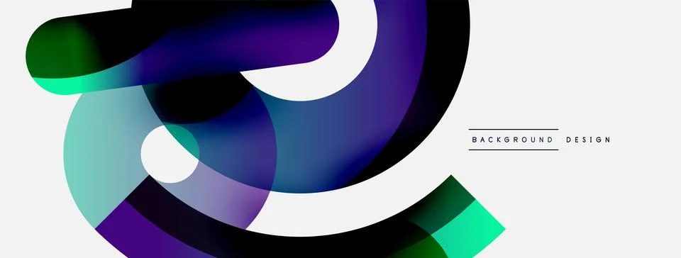 Circle abstract background. Vector illustration for wallpaper banner background 스톡 일러스트